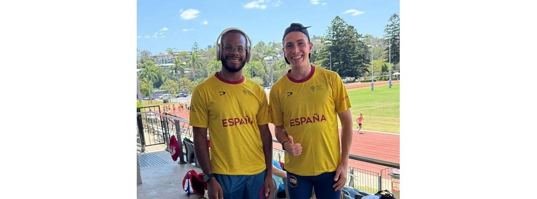 Parras y Pineda, a por todo en el Mundial Virtus de Australia