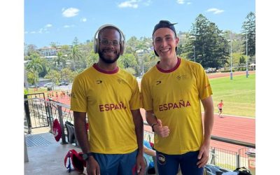 Parras y Pineda, a por todo en el Mundial Virtus de Australia