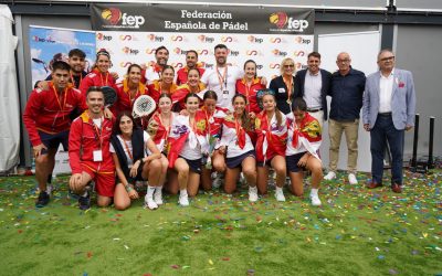 Destacada actuación del Pádel de Castilla y León en el Campeonato de España