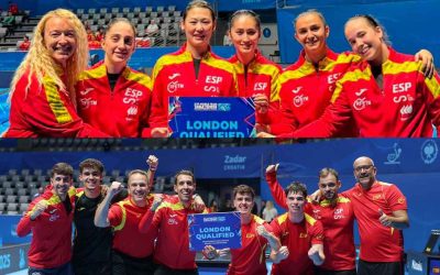 España estará en Londres el Mundial de Tenis de Mesa 2026 con sus dos selecciones absolutas