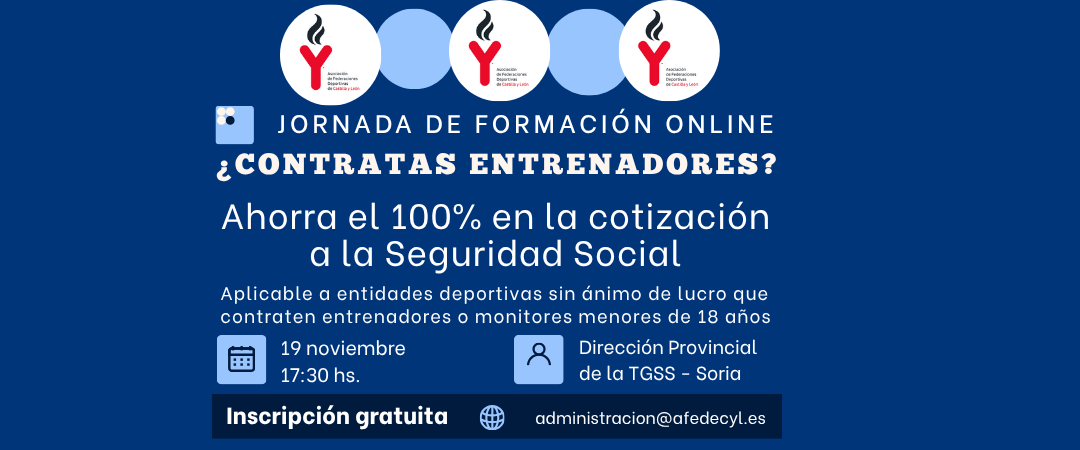 Jornada Formativa sobre Bonificación en la Cotización a la Seguridad Social organizada por AFEDECYL