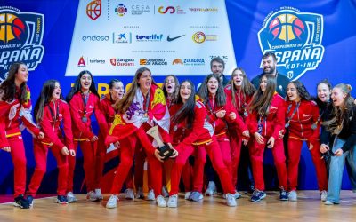 La selección de Castilla y León cadete femenino, plata en el CESA de Baloncesto