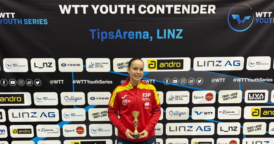 Bronce para la burgalesa María Berzosa en el Youth Contender sub-19 de Tenis de mesa en Austria