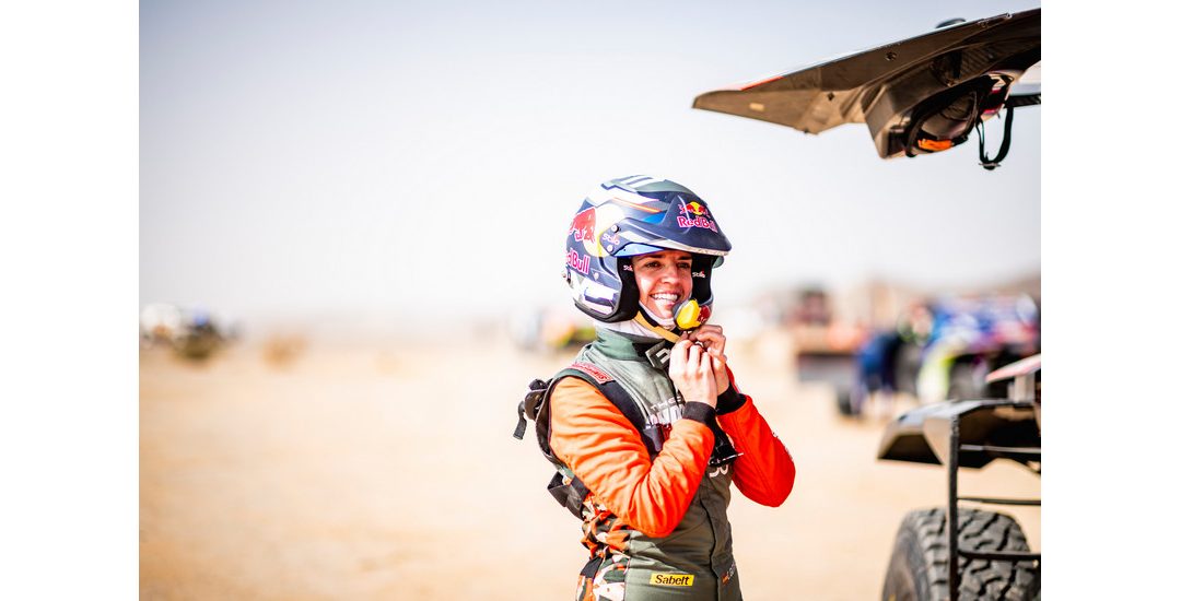 La burgalesa Cristina Gutiérrez, décima en la general del Dakar a falta de cuatro etapas para el final