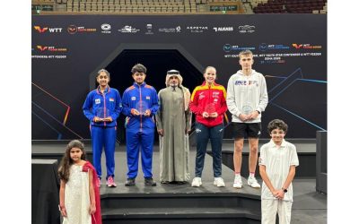 La burgalesa María Berzosa, plata en dobles mixtos de tenis de mesa en Catar