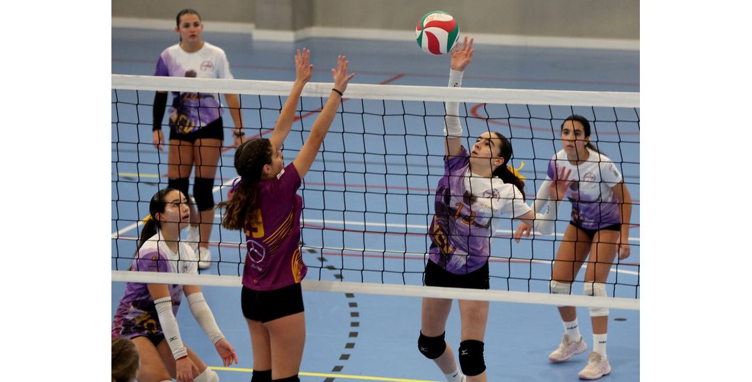 Valladolid corona a los campeones de la Copa de España de voleibol alevín e infantil