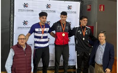 Salamanca corona a los campeones absolutos de Castilla y León de atletismo en pista cubierta