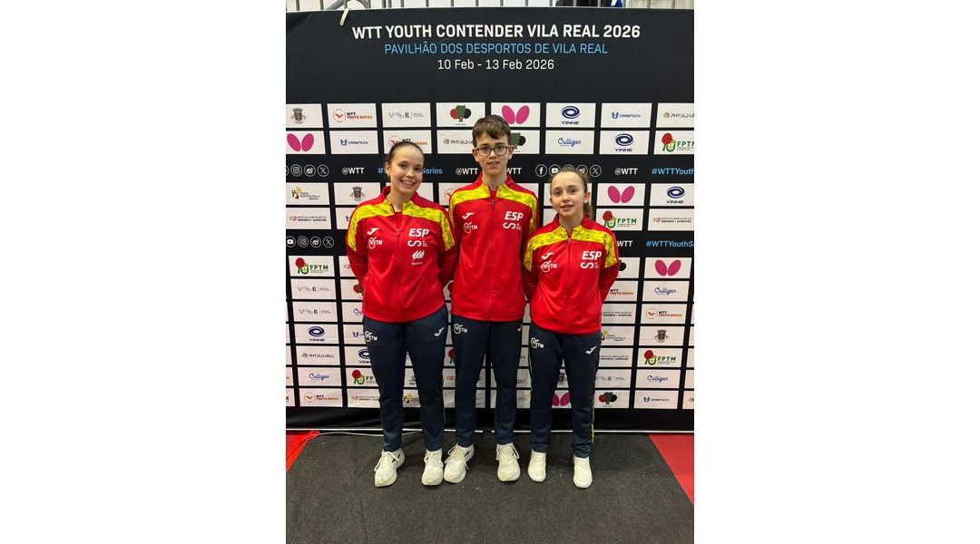 Tres burgaleses convocados con la selección española de tenis de Mesa