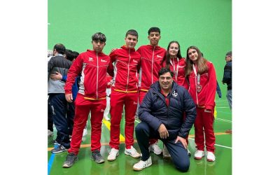 Las vallisoletanas Miriam Fernández y Raquel Peque, subcampeonas de España juvenil de pelota