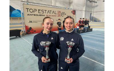 María Méndez y Esther Hasek, subcampeonas en el Top Nacional de Maestros de Antequera