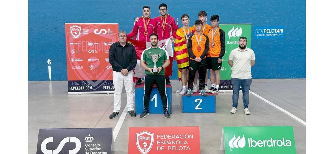 Castilla y León se corona en el Campeonato de España de Federaciones de Frontenis Sub-22