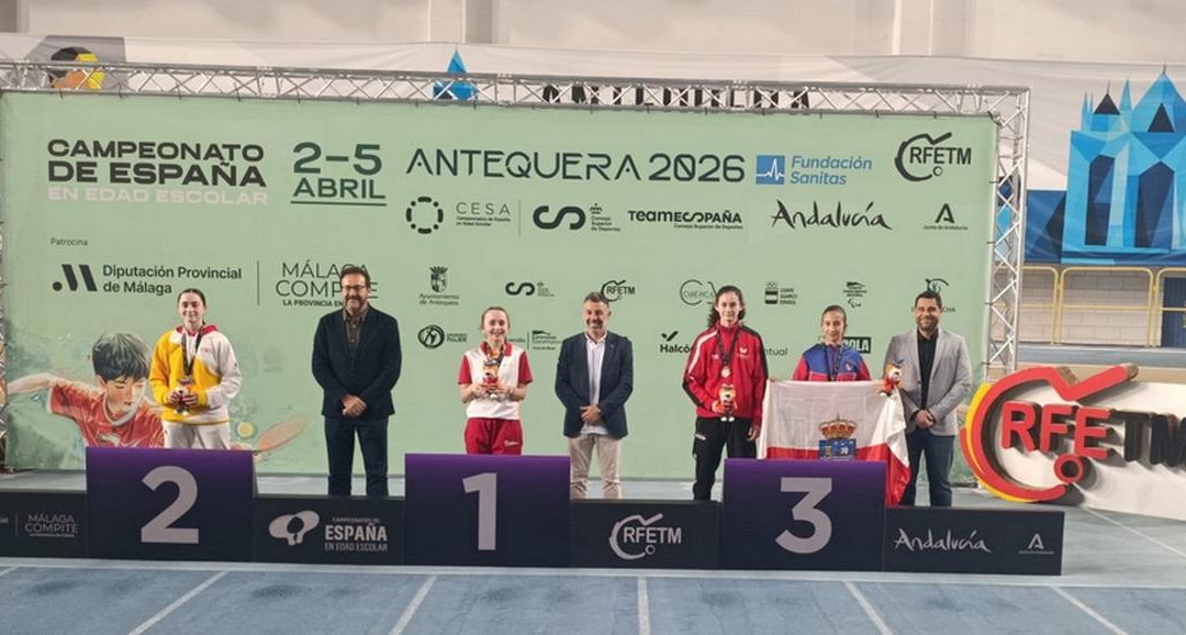 El tenis de mesa de Castilla y León reina en Antequera: ocho medallas para una cantera de oro