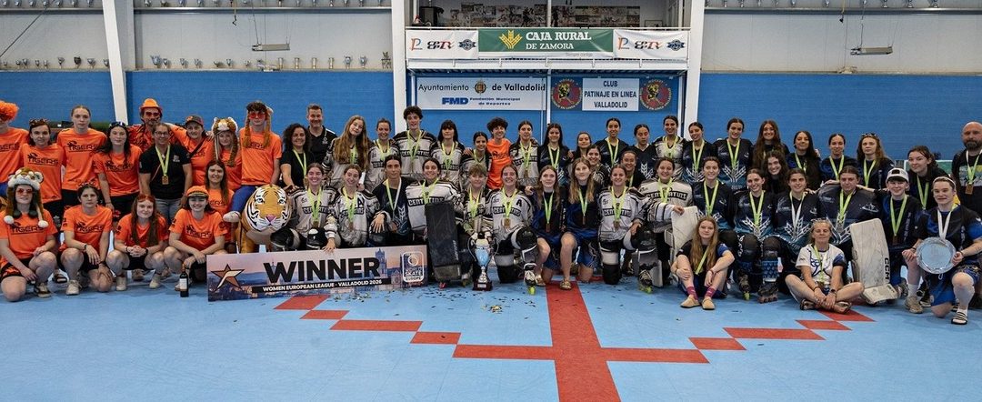 El equipo vallisoletano de Hockey en línea, Caja Rural Panteras, subcampeón de Europa