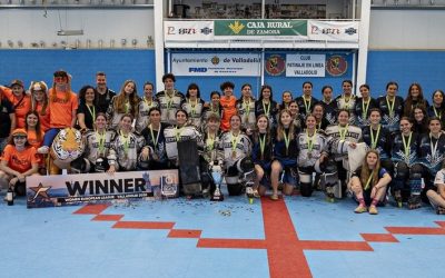 El equipo vallisoletano de Hockey en línea, Caja Rural Panteras, subcampeón de Europa