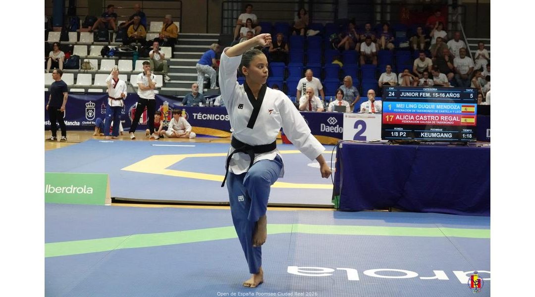 La vallisoletana Mei Ling Duque representa a España en el Campeonato del Mundo de Poomsae en Corea del Sur