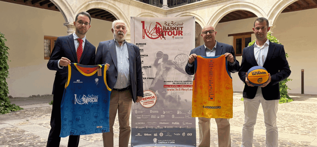 Ávila acoge la cuarta parada del 3×3 Street Basket Tour 2026 en su décimo aniversario