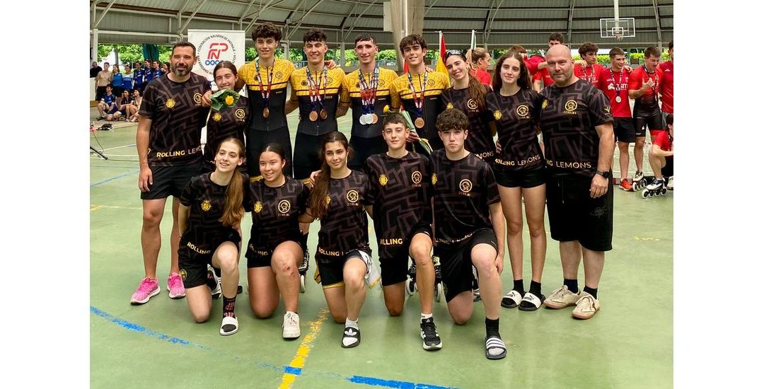 El Rolling Lemons logra cuatro medallas en el Campeonato de España de Velocidad en Pista