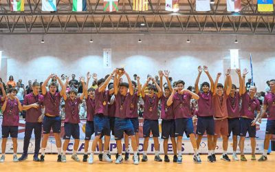 Castilla y León, bronce en infantil masculino en el CESA 2026 de voleibol
