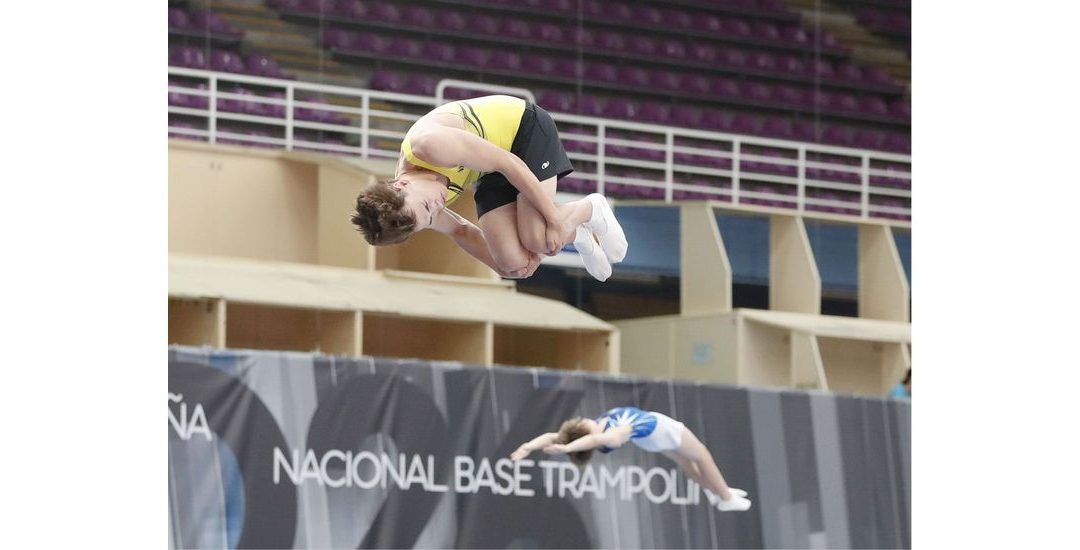 Lluvia de medallas para Castilla y León en el Campeonato de España de Gimnasia Trampolín en Valladolid
