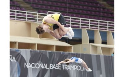 Lluvia de medallas para Castilla y León en el Campeonato de España de Gimnasia Trampolín en Valladolid