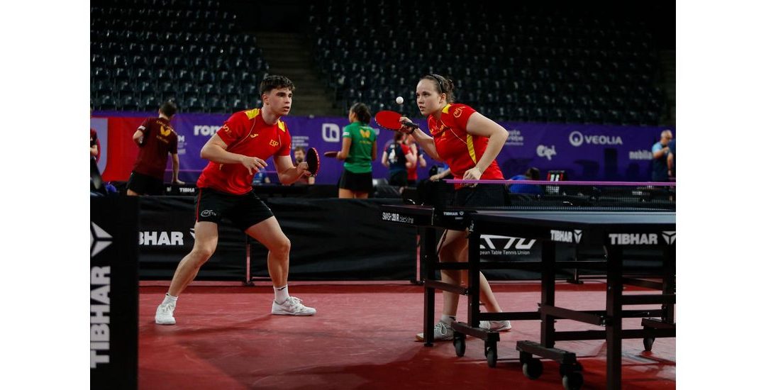 El tenis de mesa de Castilla y León brilla con los burgaleses hermanos Berzosa, que rozan las medallas en el Europeo Sub-21
