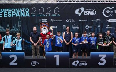 El tenis de mesa de Castilla y León cierra los Campeonatos de España de Jóvenes con varios títulos nacionales