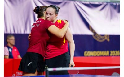 La burgalesa María Berzosa se queda a las puertas de las medallas en el Europeo de Tenis de Mesa