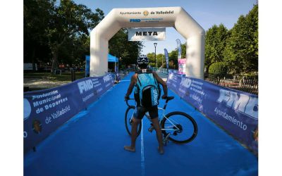 La playa de Las Moreras acogerá el XXVIII Triatlón Ciudad de Valladolid