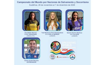 Castilla y León estará representada en el Mundial de Salvamento y Socorrismo en Sudáfrica