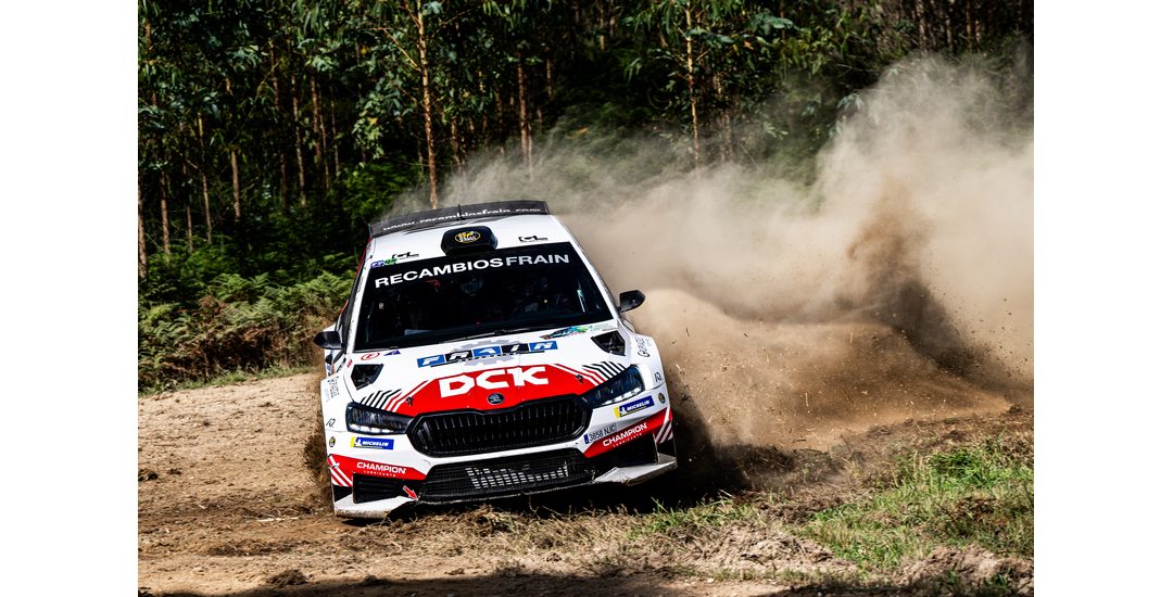 Segunda plaza para Francisco Dorado y Andrea Lamas en el Rally Terra de Galicia, su mejor resultado del año