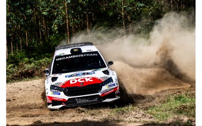 Segunda plaza para Francisco Dorado y Andrea Lamas en el Rally Terra de Galicia, su mejor resultado del año