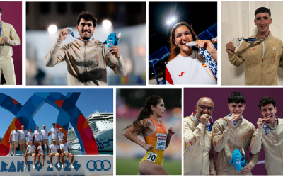 Cinco medallas y tres finalistas, balance de la actuación de la representación de Castilla y León en los Juegos del Mediterráneo