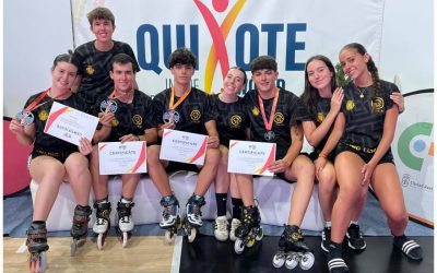 Cuatro medallas para el Club Rolling Lemons en la Quixote World Cup Freestyle