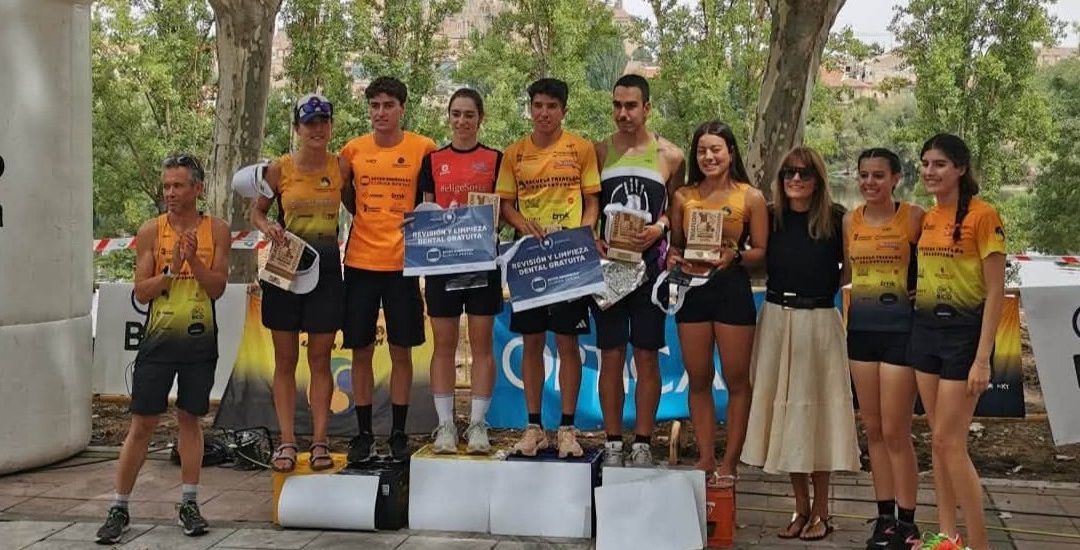 Esther Gómez y Pablo Herrero conquistan el último título regional en liza, el de acuatlón