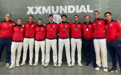 El segoviano Carlos Baeza se corona campeón del mundo y suma dos medallas en el Mundial de Pelota Vasca