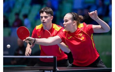 Destacada actuación de los palistas burgaleses en el Europeo Absoluto de Tenis de Mesa en Ljubljana